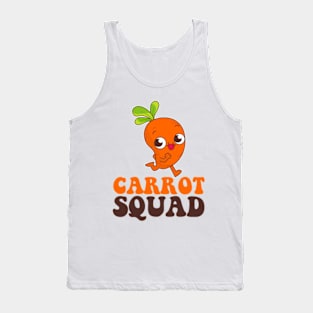 Carrots Squad Funny Carrots Lover Tank Top